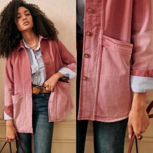 Sezane Will Jacket - Pink Ombre